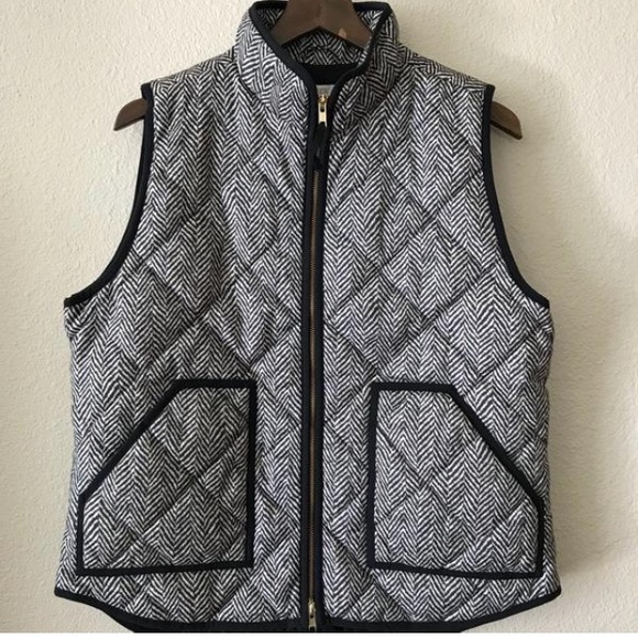 J. Crew Herringbone Excursion Vest - Picture 4 of 6